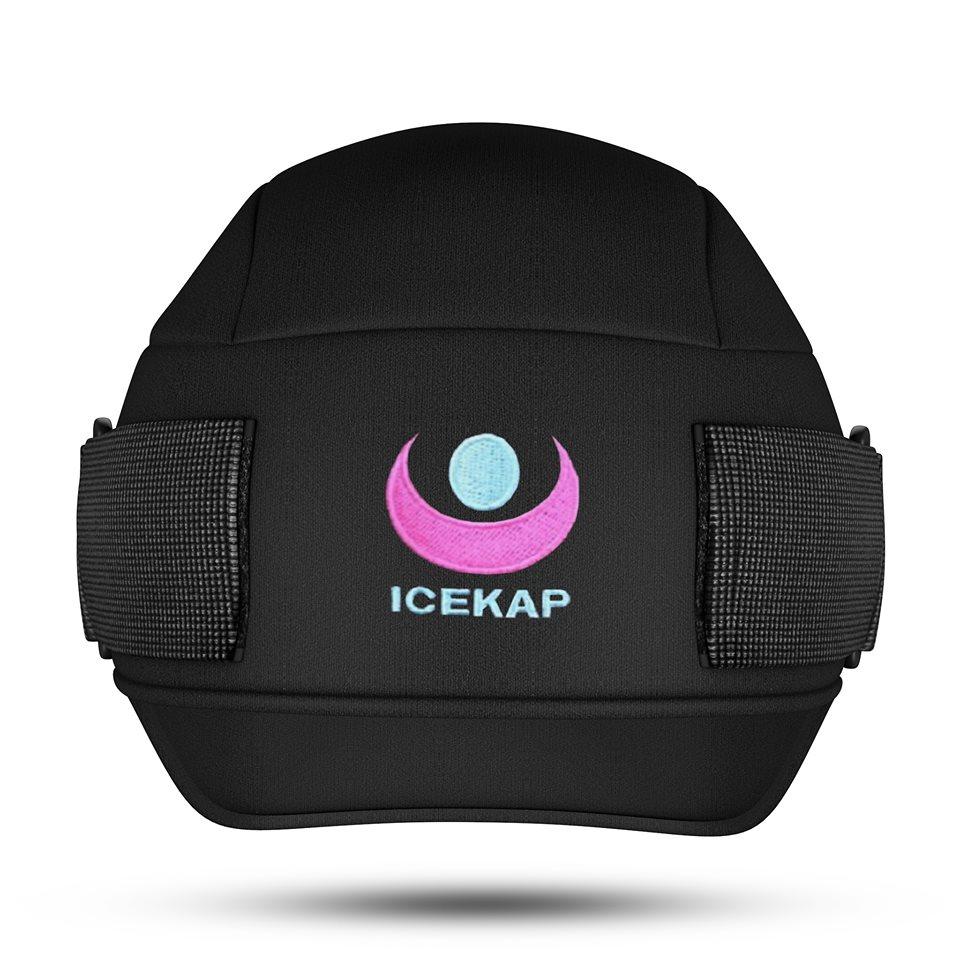 The Delux Icekap 2.0 cooling and warming compress cap for headaches and migraines.